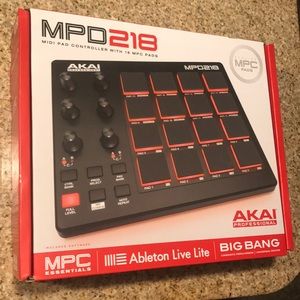 Akai Pro MPD218 MIDI Pad Controller
